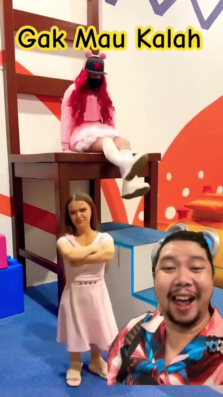 kakak Gak mau Kalah sih!!!?? #funny #comedy #games #shortsfeed