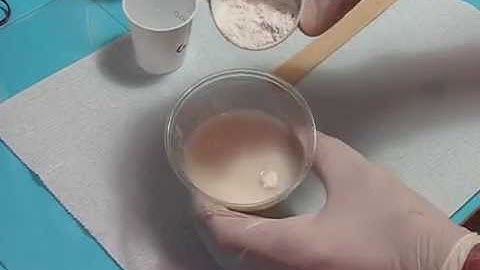 Plaster of Paris Mixing Guide