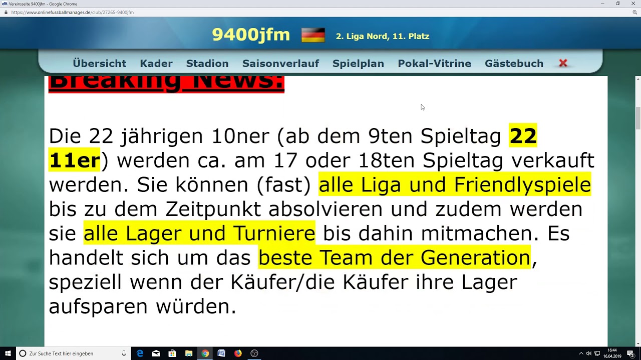 Let's play OFM - Teamcheck!!!