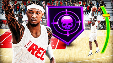 This "3PT PLAYMAKER" BUILD with a 92 3PT + CONTACT DUNKS is a PROBLEM in NBA 2K23..