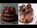 Идеи декорации шоколадных тортов | Chocolate cake decorating ideas