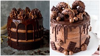 Идеи декорации шоколадных тортов | Chocolate cake decorating ideas