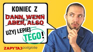 Popraw swój niemiecki używając tych spójników🇩🇪! #zapytajpoliglotę de odc. 178