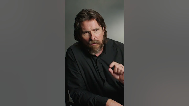 Christian Bale on Heath Ledger's Joker