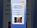 Why Can’t I Use Live Wallpaper on iPhone? Here’s the Fix