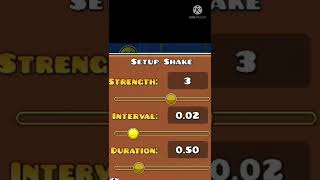 Cómo usar el trigger shake | GD #GD