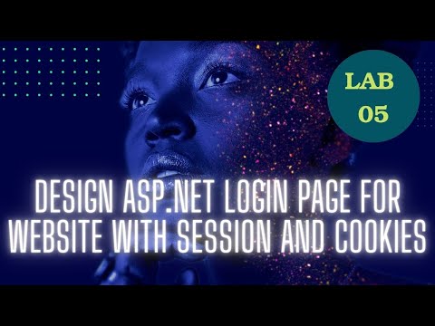 Design ASP.NET login page for website with Session and cookies: