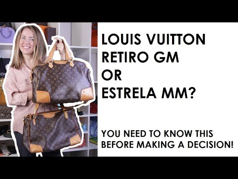 Louis Vuitton Retiro GM Estrela MM Comparison Review #lvretiro #lvestrela  #louisvuittonreview 