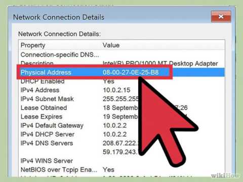 Como encontrar la direccion mac de tu computadora