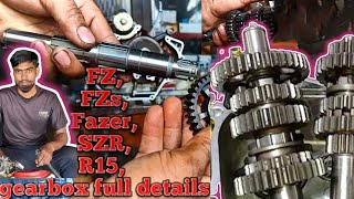 Yamaha Fz Engine gear sitting #video