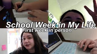 Week in My Life | First Week of In-Person Classes