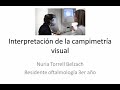 Sesión clínica interpretación campimetría