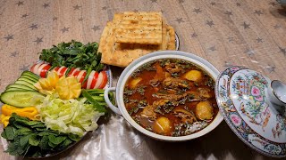 شوربا گوشت گوسفند طعم متفاوت، لذیذ و خوشآیند