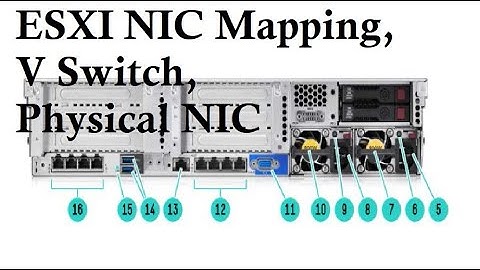 VMware ESXI NIC Configuration || Virtualization basics for beginners Part3