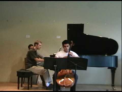 Leo Ornstein, Op. 33 No. 2 for cello and piano (Ni...
