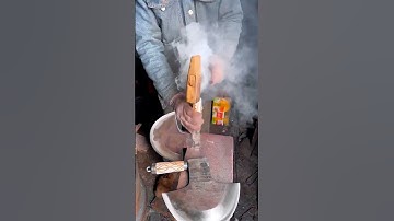 Bone cutting knife handle forging process