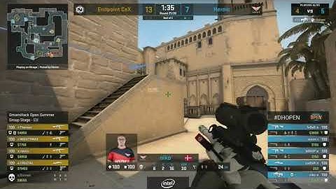 CS:GO DreamHack Open Summer 2020 Europe Endpoint vs Heroic highlight day6