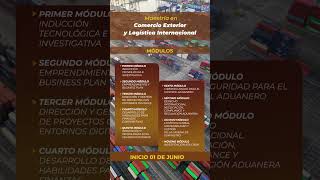 Inscríbete a la Maestría en Comercio Exterior y Logística Internacional #maestria #PostgradoUTB