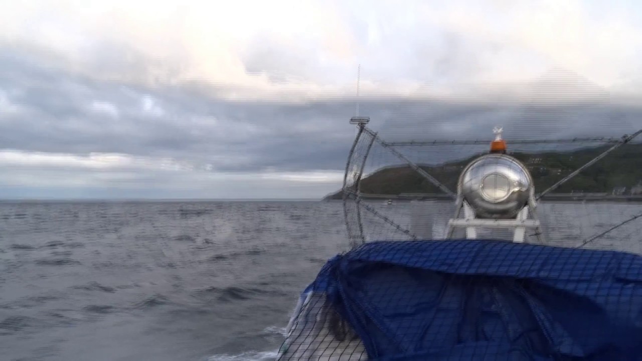Rough water on Loch Fyne