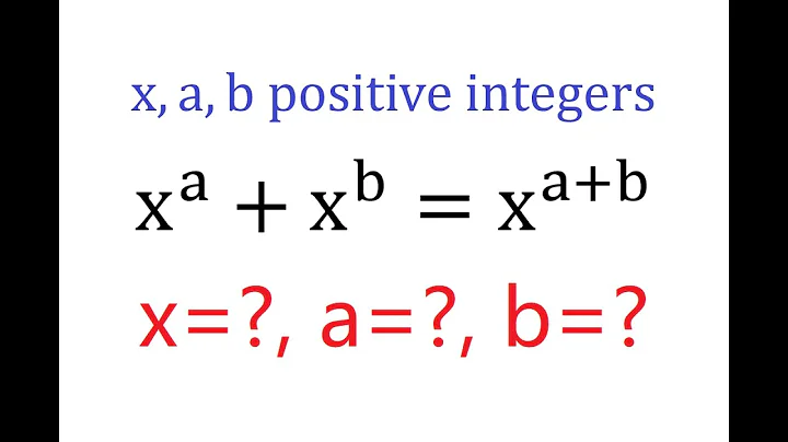 How to Find Integer Solutions to the Exponential Equation? | Diophantine Equation | Math Olympiad