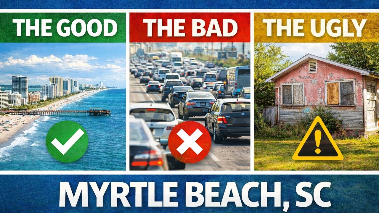 Плюсы и минусы жизни в Миртл-Бич