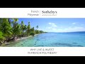 Why Live & Invest  in French Polynesia - a webinar with Jacques Menahem