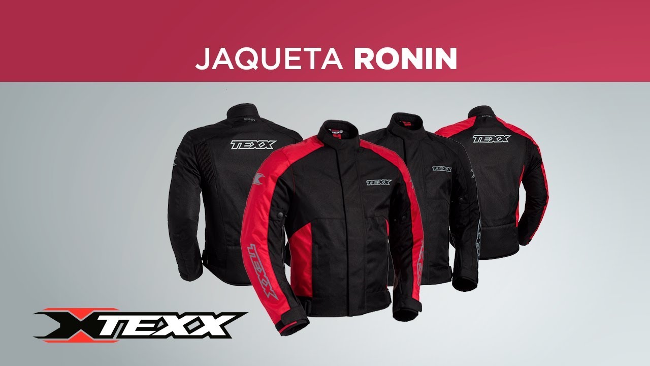 jaqueta texx ronin vermelha