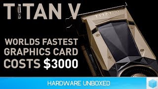 Titan V, The most powerful PC GPU ever created!