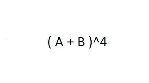 How to Expand a Binomial Raised to Power 4