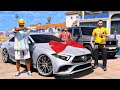 РЕАЛЬНАЯ ЖИЗНЬ В GTA 5 - ПОДАРИЛИ ГАРВИНУ MERCEDES CLS53 AMG! ОБМЫВАЕМ МАШИНУ В РЕСТОРАНЕ! 🌊ВОТЕР