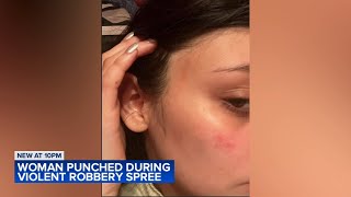 Young woman punched, robbed while walking to work in Chicago