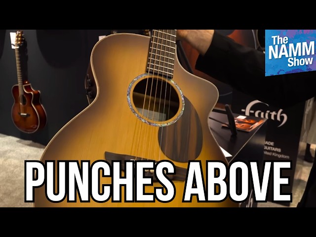 Faith Guitars at NAMM 2026 – Stunning Acoustic Tone for the Money
