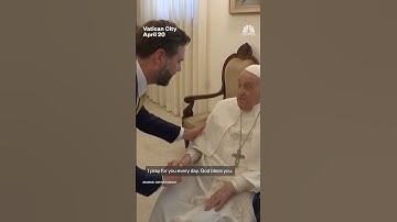 Vice President JD Vance meets with Pope Francis on Easter Sunday