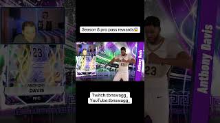 My season 8 pro pass rewards in nba 2K25 MyTeam!#nba2k25 #nba2k25myteam #nba #nba2k25gameplay