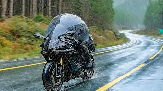 ANTI-RAIN BIKE Made in a Factory He Built Himself | by @mwigmedia