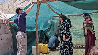 "Making Caper in Nomadic Life🏕: Razieh and Hadi's Meeting in the Nomadic World"