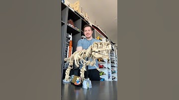 This is one of my NEW FAVORITES! Building the T-Rex LEGO! #LEGO #JurassicPark #ASMR #Dinosaur #Movie