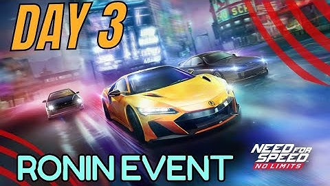 Day 3 getting Acura NSX Type S in Need for speed No limits