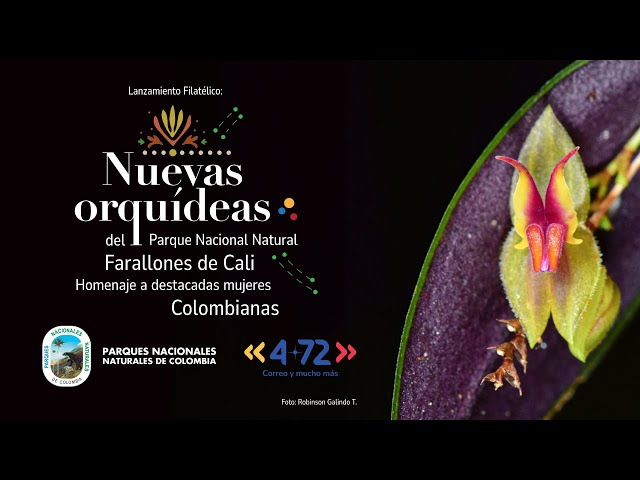 Emisión Filatélica de Orquídeas Colombianas