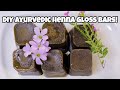 DIY: AYURVEDIC COCOA HENNA GLOSS BARS |STRENGHTENING HAIR TREATMENT