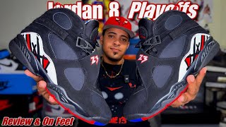 2023 Jordan 8 Playoffs - Review & On Feet