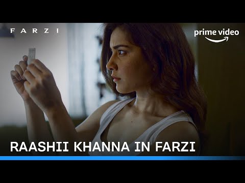 Raashii Khanna On A Mission | FARZI | Prime Video India