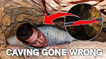 Most NASTY Way Caver Gets Twisted In Congested Cave | Caving Gone Horribly Wrong