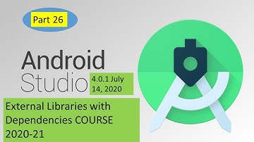 How To Add external libraries with dependencies In Android Studio|Android STUDIO TUTORIAL 2020-21