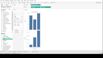 How to Create a Dual Axis Chart in Tableau