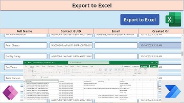 Export to Excel CSV Format in PowerApps Using Power Automate
