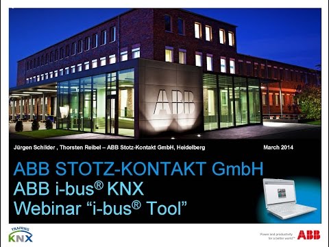 Webinar about the ABB i-bus Tool