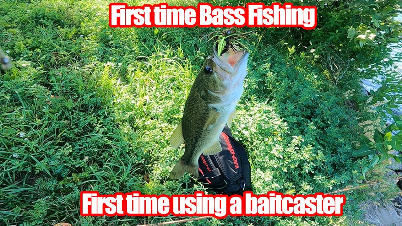 (Fishing Vlog) First time using Baitcaster and we CATCH a BASS
