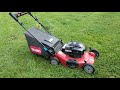 Toro lawn mower with electric start engine start up