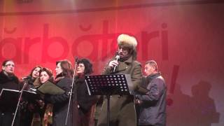 Cezar &amp; Corala Danielescu - La Vefleem, Colo-n Jos! (Live @ Bucharest Christmas Market, 22.12.2013)